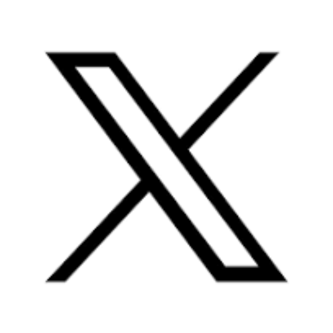 Logo "X" ou formellement "Twitter"